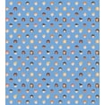 thumbnail image 3 of Ambesonne Cartoon Duvet Cover Sets, Boy and Girl Face Portrait, 2-Queen, Sky Blue Orange Redwood, 3 of 3