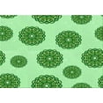 thumbnail image 1 of Ahgly Company Indoor Rectangle Patterned Dark Lime Green Area Rugs, 5' x 8', 1 of 6