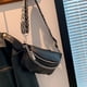 thumbnail image 3 of Cangurera Monedero de mujer PU cuero moda pecho bolsas regalos para amigos (negro), 3 of 8