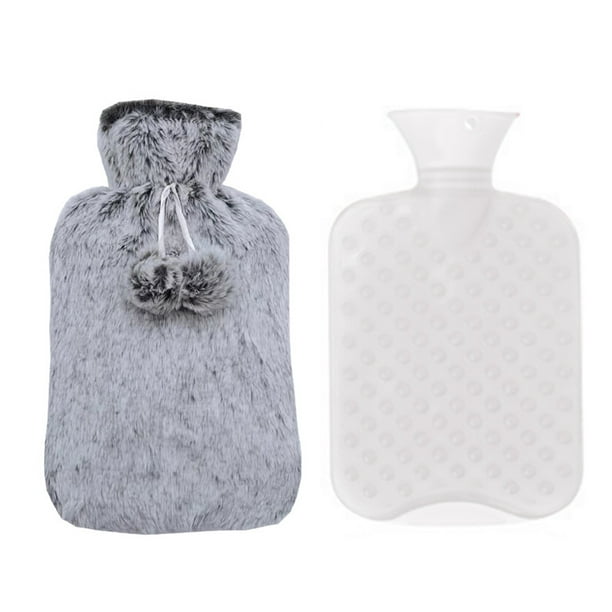 Hot Water Bottle (2 Liter), for Pain Relief, Menstrual Cramps, Neck and