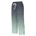thumbnail image 4 of yillto Womens Capri Pants with Pockets Gradient Loose Workout Drawstring Cropped Pant Summer Casual Capris, 4 of 5