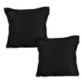 thumbnail image 1 of Cojin Decorativo Cuadrado Set de 2 Belu Negro, 1 of 4