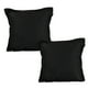 thumbnail image 1 of Cojin Decorativo Cuadrado Set de 2 Belu Negro, 1 of 4
