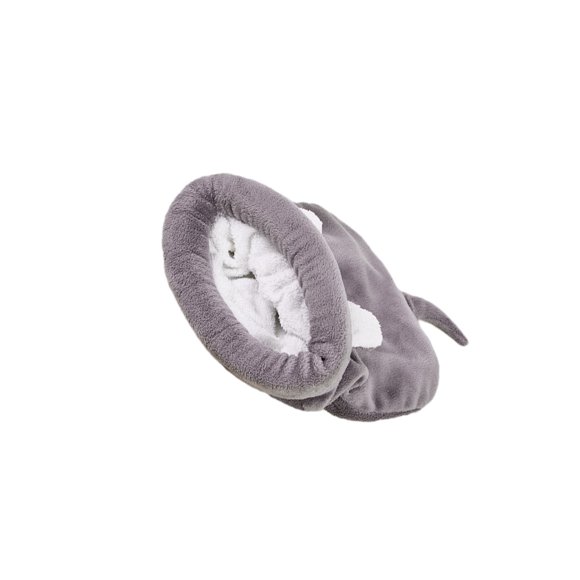 Methold Mantenga a sus mascotas abrigadas y con esta bolsa con tela grande y cálida una noche de sueño con esta mascota y durmiendo con Hábitats y jaulas para animales pequeños gris L