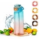 thumbnail image 1 of Juego de iniciación de botellas de agua de aire de 900 ml, botella de agua deportiva Alr sin BPA con pajita, botellas de bebida con 7cápsulas de sabor, taza de agua perfumada con fragancia de frutas C, 1 of 8