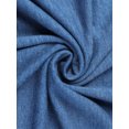 thumbnail image 5 of Conjunto de lounge de 2 piezas para mujer INSPIRE CHIC, suéter de punto, camiseta de manga corta y pantalones cortos, conjunto de pijama S azul, 5 of 5