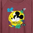thumbnail image 3 of Mickey & Friends - Mickey So Cool - Women's Lightweight French Terry Long Sleeve Shirt, 3 of 5