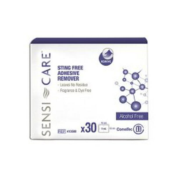 SensiCare Adhesive Remover Wipe 3.3 mL saturation, 413500 Pack of 30