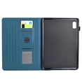 thumbnail image 5 of Case for Lenovo Tab M9 9.0" 2023, Carbon Fiber Pattern Premium PU Leather Wallet Stand Protective Auto Sleep Wake Cover with Pen Slot for Lenovo Tab M9 9.0" 2023, Darkblue, 5 of 6