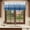 Rain Blue, variant on Navy Blue Ombre Valances for Windows, Decorative Rod Pocket Window Valance Curtains, Farmhouse Modern Gradient Short Curtain Drapes for Kitchen/Bathroom/Living Room, 2 Panels, 42" W x 12" L