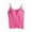 Hot Pink, variant on Dealovy Pajama Tank Tops for Women Spaghetti Straps Padded Camis Sleeveless Solid Loose Comfy Yoga Shirts