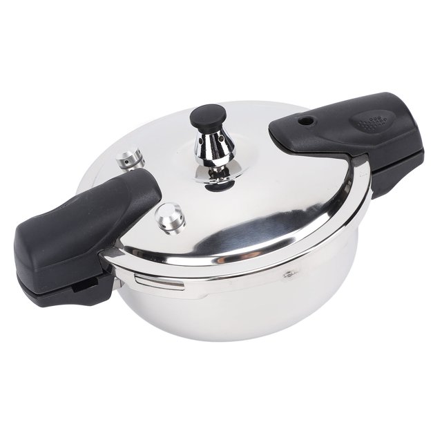 OLLA A Presión Miniatura Multifuncional De Acero Inoxidable 304, Diseño A PrueBa De Explosiones Para Estufa De Gas Y Cocina De Inducción
