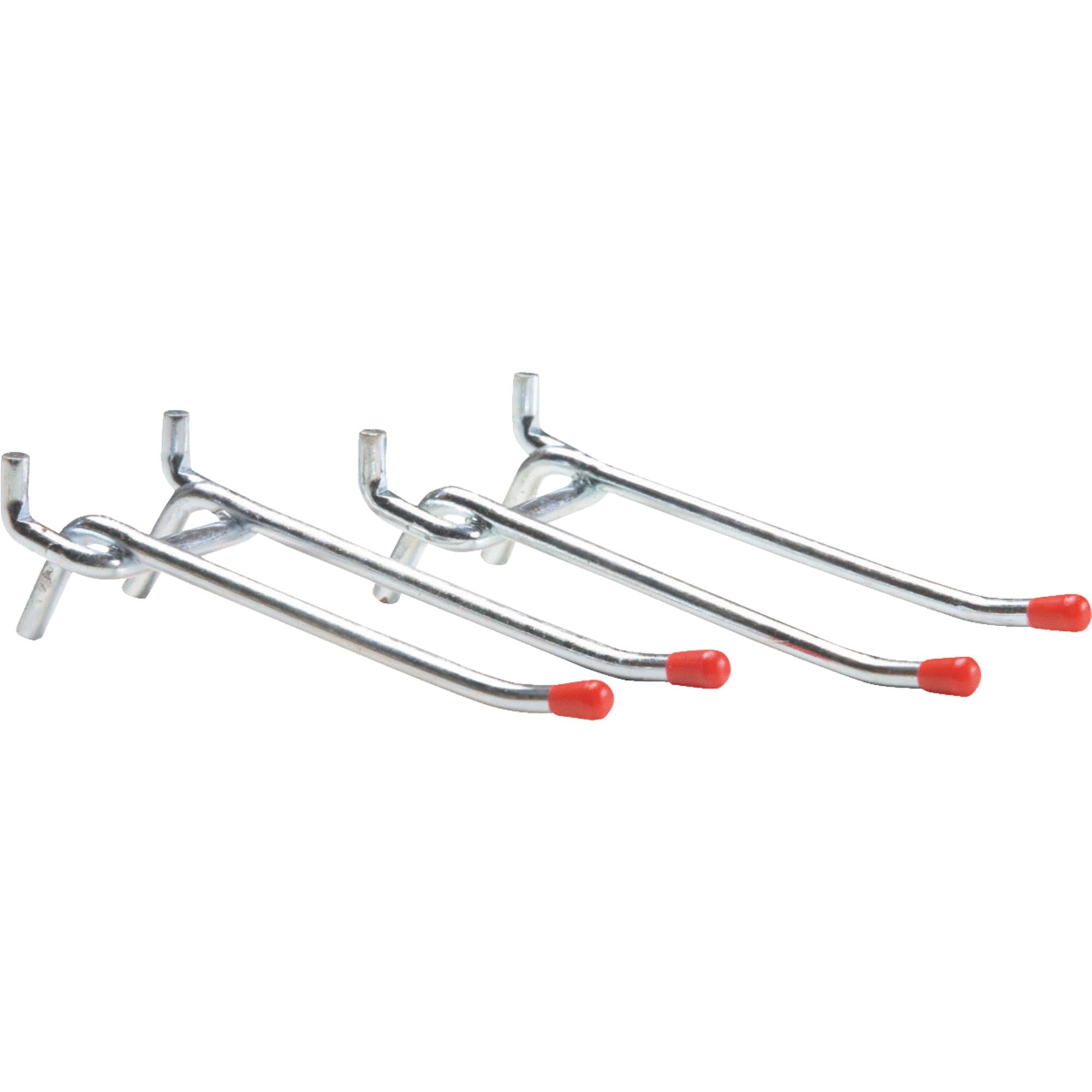 4" DOUBLE ARM PEG HOOKS