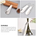 thumbnail image 3 of Miangastore Lève-Chaussures en Acier Inoxydable Argent 2 Pcs 12x3.8Cm, 3 of 9