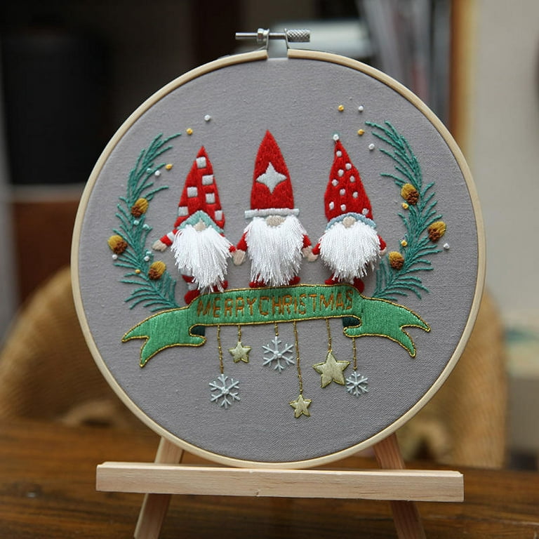 Christmas Santa Embroidery Starter Kit