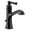 Matte Black, variant on Moen 6803 Dartmoor 1.2 GPM Single Hole Bathroom Faucet - Black