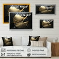 thumbnail image 4 of Designart Abstract Geode Gold III Canvas Wall Art, 4 of 5