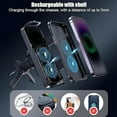 thumbnail image 6 of Upliftjoys High Intelligent Mobile Phone/Pad Holder, Upliftjoys Phone Holder, 2 in 1 Auto Rotating Phone Holder, 2025 New Smart Rotating Wireless Charging, Magnetic PhoneHolder for Cars, 6 of 7