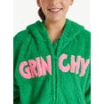 thumbnail image 3 of Justice Girls Grinch Collab Full-Zip Hoodie, Sizes XS - XLP, 3 of 6