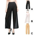 thumbnail image 3 of Eigraketly Pantalones de playa para mujer, ropa de baño, cintura alta, cómodos, sueltos, transparentes, pantalones, natación, fiesta vocacional, negro S Type2 NO2 Eigraketly OD021996-01, 3 of 6