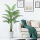 thumbnail image 2 of Palmera Artificial de 6 Pies – Troncos Realistas y Hojas Verdes – Planta Falsa con Maceta – Decoración de Interiores para el Hogar – Tropical – Vivero, 2 of 7