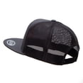 thumbnail image 3 of Neon Turkey Embroidered 5 Panel Mesh Trucker Snapback Cap - Charcoal OSFM, 3 of 5