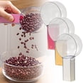 thumbnail image 7 of Measuring Spoons - Food-Grade Flour Shovel, Food Scoop, Restaurant Baking Treat Bakery Coffee Bean Powder Measuring Scoop, Dishwasher Safe, 1Pc, for Measuring Wet Dry Indgredients(White,5x2.3"), 7 of 7