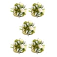thumbnail image 3 of Bewildely Fiesta de boda Evento Ramo de flores artificiales Oficina en casa Hotel Interior Simulación Flores falsas Dormitorio Patio Verde Type2 NO2, 3 of 6