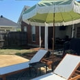 thumbnail image 6 of AMMSUN 7ft Patio Umbrella with Fringe Tassel Outdoor UPF50+ Shade Tilt Shelter,Green, 6 of 8