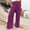 Hot Pink, variant on SNKSDGM Women's Plus Work Pants Women Petite Straight Leg Beach Pants for Women Short Length Women Fashion Elastic Waist Pant with Pocket Loose Harem Pants Printed Crop Pants Features: