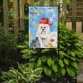 thumbnail image 2 of Carolines Treasures CK2486GF Christmas Lights Maltese Flag Garden Size  Small multicolor, 2 of 2