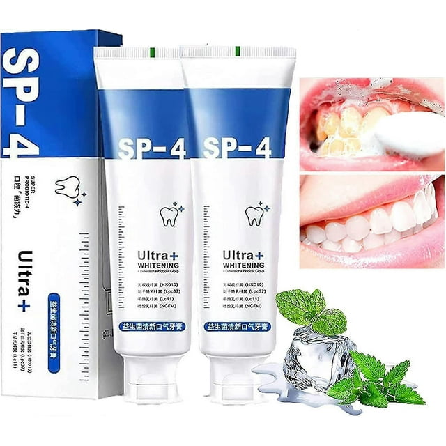 Sp-4 Probiotic Toothpaste, Sp-4 Probiotic Toothpaste Teeth Whitener Toothpaste, Sp-4 Brightening Toothpaste Fresh Breath