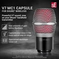 thumbnail image 2 of sE Electronics - sE V7 MC1 Rouge - capsule de microphone Sans Fil, 2 of 8