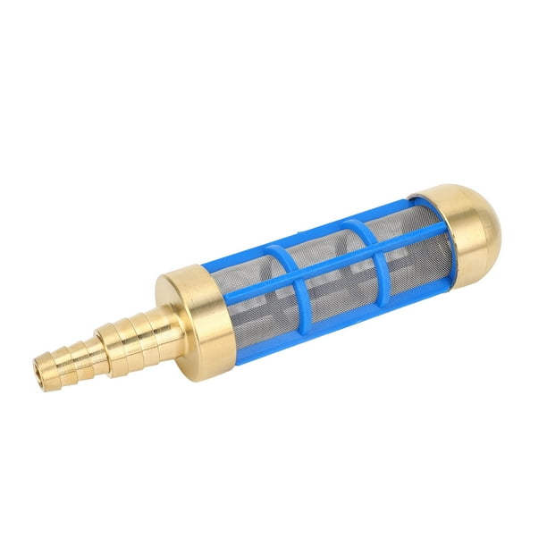 FILTRO DE LAVADORA DE ALTA PRESIÓN, FILTRO DE LAVADORA DE LAVADORA DE ALTA PRESIÓN FÁCIL DE INSTALAR LATÓN RESTENTE PARA UNA MANGUERA DE 3/4 DE PULGADA