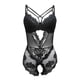 thumbnail image 2 of Gibobby Lenceria mujer sexy Conjunto Lencería Tanga Y Bralette con Relleno Stretch Encaje Moda Push Up, Brasier y Pantie Nightwear Pantys Sexy(Negro, XG), 2 of 5