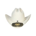 thumbnail image 1 of Men's Western Cowboy Hat El General Texana 50X Horma Julion Color White Wool, 1 of 3