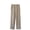 Khaki A15, variant on Antinious Ladies Check Print Elastic Waist Pockets Straight Leg Versatile Pajama Full Length Pants