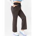 thumbnail image 1 of Pantalones Estampado Cruces Cintura Alta Rosegal  Pantalones de talla grande, 1 of 5