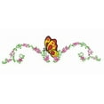 thumbnail image 3 of Aunt Martha's Hot Iron Embroidery Transfer His-Hers, Flowers, Butterfly #3742, 3 of 4