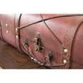thumbnail image 5 of Pirate Style Cherry Vintage Wooden Luggage with X Design, 5 of 7