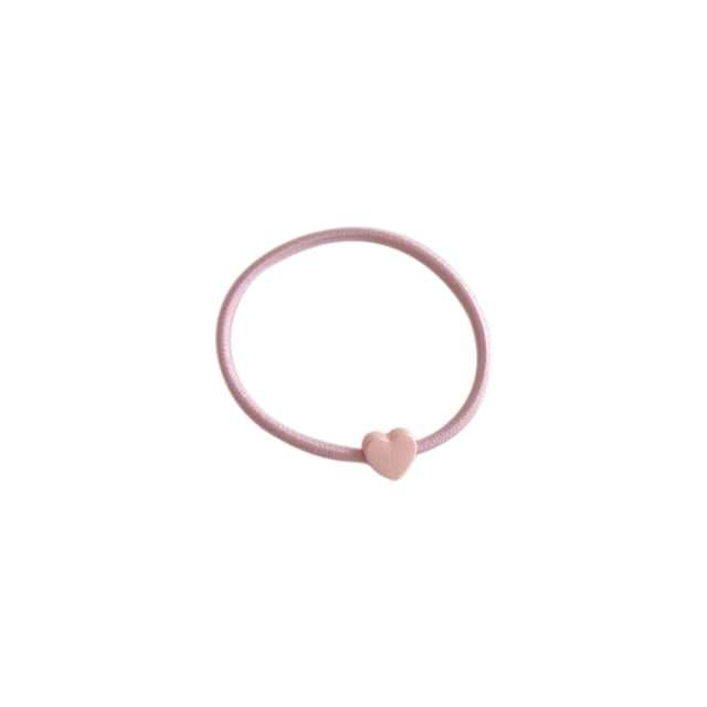 Faithtur Femmes Porte-Queue, Coeur Élastique Bande Accessoires de Coiffure de Mode