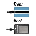 thumbnail image 4 of Botswana Country Flag Faux Leather Travel Luggage Tag, 4 of 7