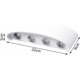 thumbnail image 2 of Lámpara de pared LED Lámpara de pared para interior y exterior Lámpara de pared LED de 8W IP65 LED, 2 of 5