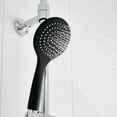 thumbnail image 2 of Wide colorful handheld shower head with silicone grip 6 colors (Navy Blue), 2 of 7