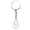 6, variant on Number Keychain Pendant 0-9, Antique Metal Charm for Keys and Bags, Personalized Digit Jewelry Accessory for Gifts