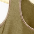 thumbnail image 3 of Dvkptbk Womens Tank Tops Été Couleur Unie Sans Manches Col Rond Blouse en Vrac Tops, 3 of 4