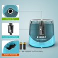 Zuukoo Electric Pencil Sharpeners, Battery Powered for Colored Pencils