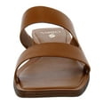 thumbnail image 3 of Sarto Franco Sarto Womens Emily  Leather Open Toe Slide Sandals, 3 of 3