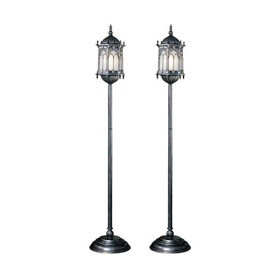 Aberdeen Manor Gothic Lantern Floor Lamp Set Of 2
