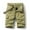 Khaki Color, variant on LYMAYTER Men's Outdoor Cargo Shorts Multi-Pocket Vintage Shorts Summer Hiking Shorts 30-38